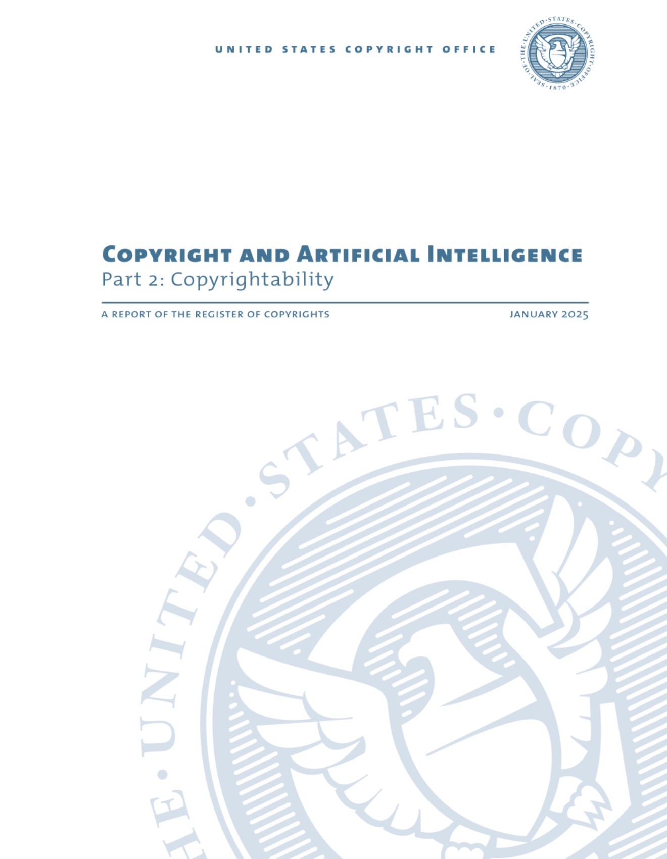 Is AI Output Protected by Copyright? 5 Takeaways from Part 2 of the U.S. Copyright Office Report on AI